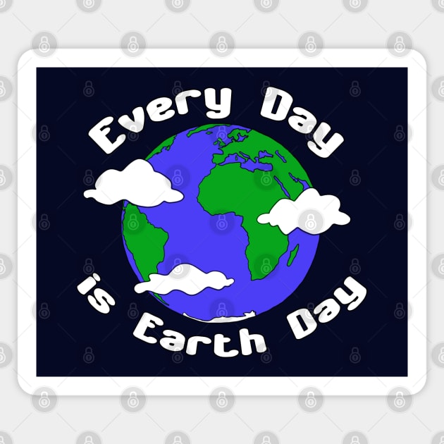 Every Day is Earth Day Sticker by Patsi Nahmi Designs